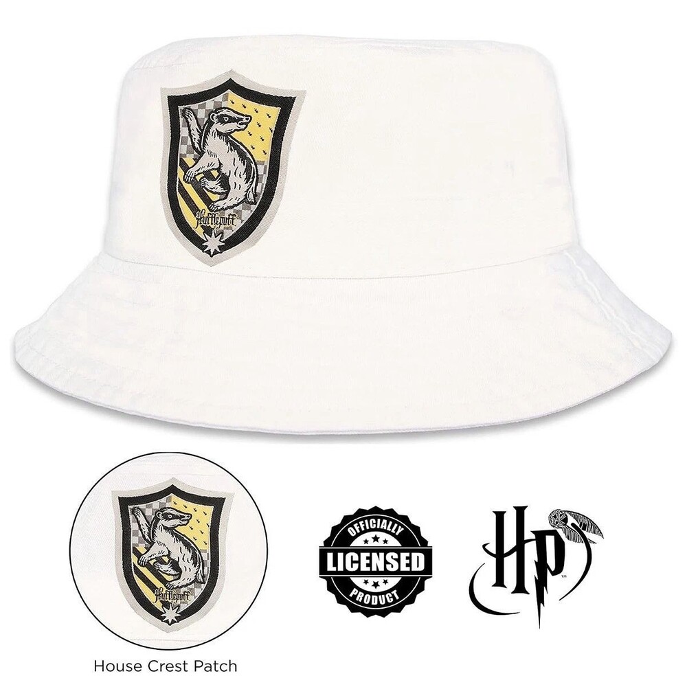 Harry Potter Bucket Hat for Kids, Boy, Girl Sun Hat -NWT-Hufflepuff